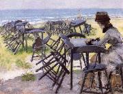 William Merrit Chase End of the Season oil painting artist